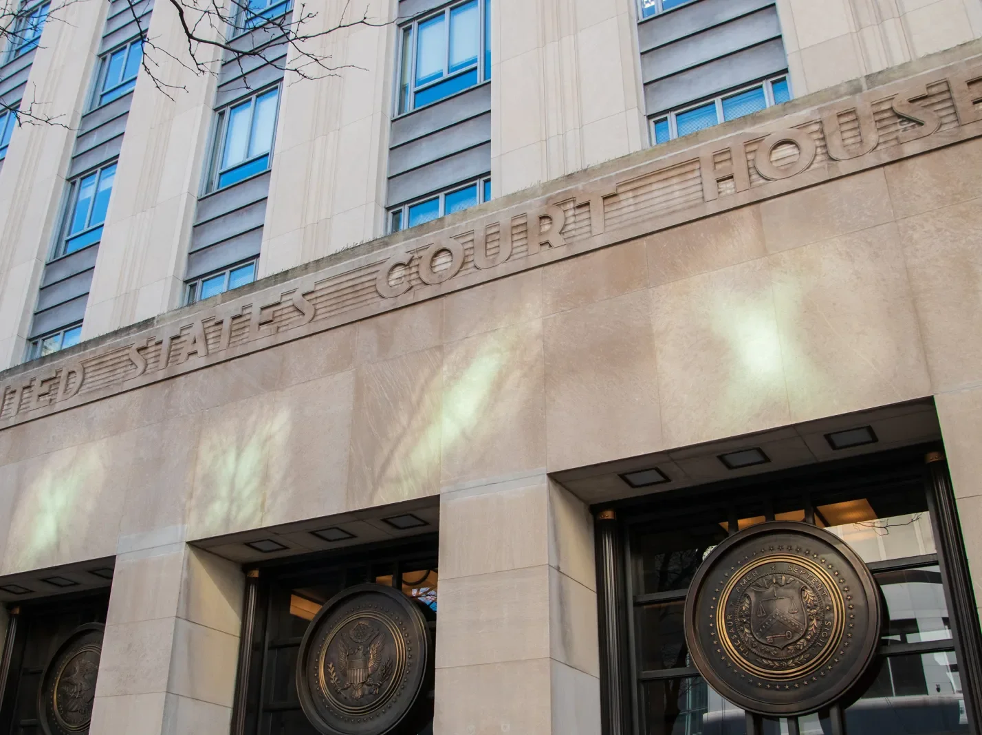 Exterior of a United States Court House